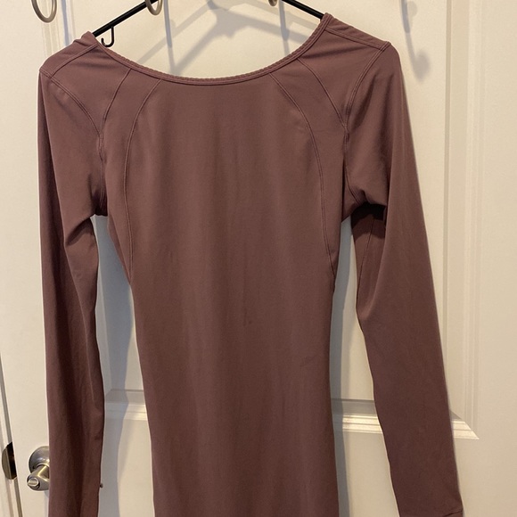 Lululemon Contour Nulu Dress- Purple - Picture 6 of 7